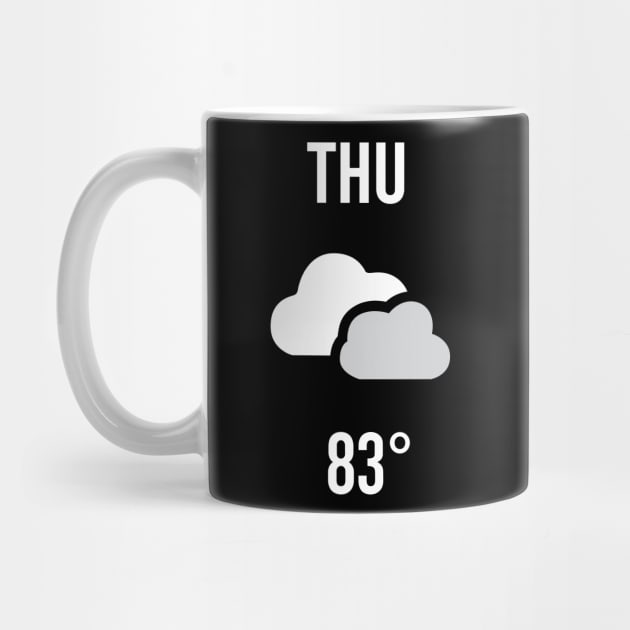 Thursday Weather Costume by DetourShirts